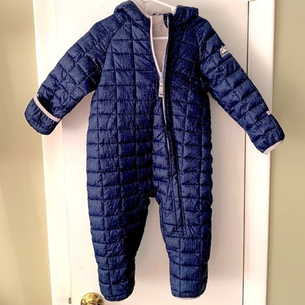 Winter infant outdoor onsie